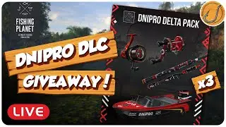Dnipro River Gameplay + DLC Giveaway! | Fishing Planet [LIVE]