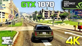 GTA 5 Test | GTX 1070 8GB + I7 4790 | Ultra Graphics Gameplay 4K 60FPS HDR