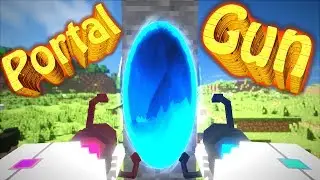 КАК ИЗМЕНЯЛСЯ ПОРТАЛЬНЫЙ МОД? Portal Gun Mod Story! - МАЙНКРАФТ
