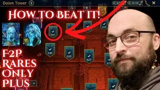 F2P Rares Only Plus Week 33 Update Doom Tower Hard Floor 66 guide! Raid Shadow Legends