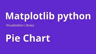 Pie Chart - How to Create Pie Chart  in Matplotlib Python