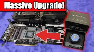 I Quit Thermal Paste on my GPU - (NOT Liquid Metal) - Phase Change Thermal Pads - PTM7950 Upsiren