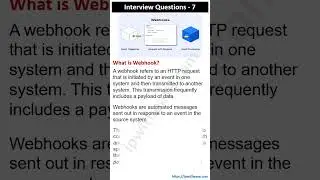 Short Interview Questions - 7 
