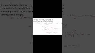 Gate Problems related to First Law of Thermodynamics