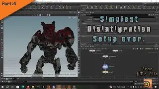 Houdini Disintegration with Attribute Transfer | Part 2 on anim geometry disintegration tutorial