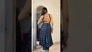 Festive Kurta set #myntrahaul #myntrafinds #kurtaset #backless #shorts #youtubeshorts
