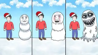 CURSED SNOWMAN! 😨