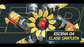 Animación de Productos en Blender y Geometry Nodes - Escena 04