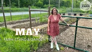 May Farm Stand & Garden Tours on our 2 acre Homestead | Laux Family Farm | 2024