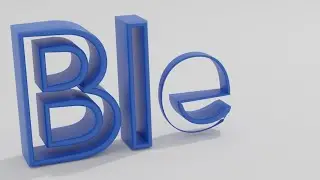 Blender Tutorial: BTracer Text Animation