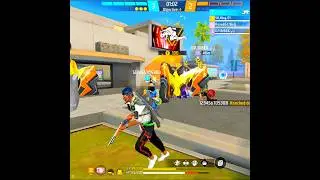 BEST GRANDMASTER LOBBY 1 VS 4 MOMENT | GARENA FREE FIRE #shorts #youtubeshorts