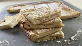 Пирог с яблоками на сметане. Нежный, легкий, низкокалорийный. ПП