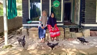 Melihat Rumah Tempat Tinggal Pengantin Baru, Neng Punky Dan A Bayu