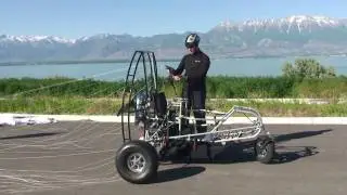 48mph Paramotor Trike With Sky Paragliders Eris III RS Powered Paragliding