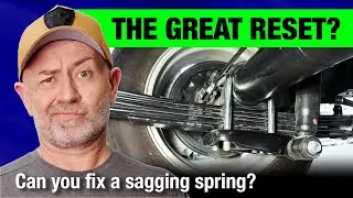Leaf spring reset: Can you fix a sagging spring? | Auto Expert John Cadogan