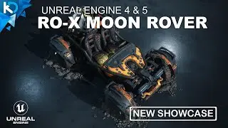 R0-X Moon Rover - Unreal Engine 4 