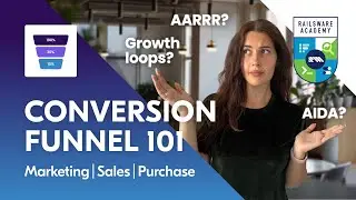 Conversion Funnel 101 | Marketing and Sales Funnels Explained 🔻AARRR, AIDA, and Growth Loops