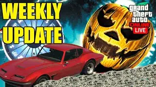 GTA 5 Online: New Lucky Wheel Podium Car Weekly Update, Halloween Update 2024