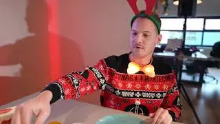 When we had our Christmas dinner... wait for it!