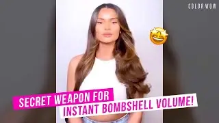 Add Bounce and Volume to Your Locks with Color Wow Style on Steroids
