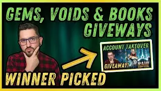 ⏰ 24H GIVEAWAYS! ⏰ & Account Takeover Winner Picked | RAID SHADOW LEGENDS
