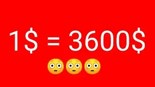 1$ = 3600$ - Power Of Cryptocurrency 😱😱