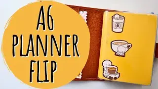 Flip Through My A6 Planner | Stalogy Common Place Notebook
