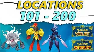 Pokemon Scarlet and Violet: Pokemon Location Guide  101 - 200