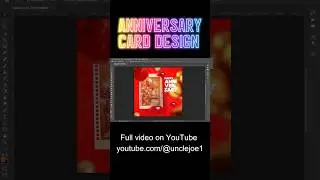 Anniversary Card Design 