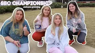 ALABAMA FOOTBALL GAME DAY VLOG | Alabama vs Georgia SEC Championship | vlogmas day 4