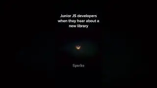 When JS Developers find out about a new library #coder #developer #coding #fyp #fypage