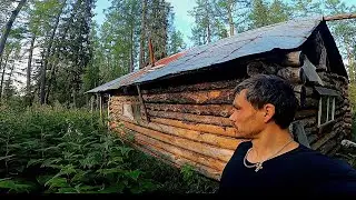 ЖИВУ В ИЗБЕ. СОБИРАЮ ЯГОДУ. ЛОВЛЮ КРУПНОГО ХАРИУСА. РЫБАЛКА ЧАСТЬ 2