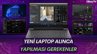 Yeni Laptop Alınca Yapılması Gerekenler - Hangi Yazılımlar Yüklenmeli? Hangi Testler Yapılmalı?