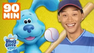 90 MINUTES of Blue's Sports & Games! ⚽️ w/ Josh! | Blue's Clues & You!