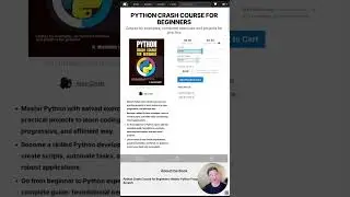 New 📚 Release! PYTHON CRASH COURSE FOR BEGINNERS 