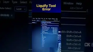 liquify photoshop not working 