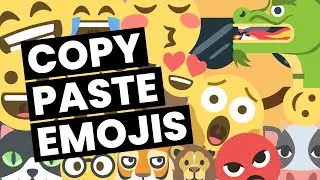 Copy Paste Emojis & Emotions Anywhere | Use Emojis in Code Easily | Big Multi-Colored Emojis