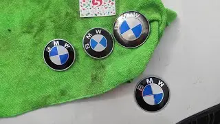 Как легко снять шильдик BMW 😉