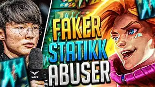 Faker + Ezreal Mid + Statikk Shiv... ¡ESTO DA MIEDO! 😨