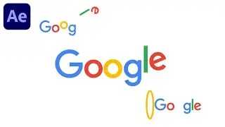 Google Logo Animation In Adobe After Effects - After Effects Tutorial - With Project Files.