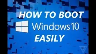 How to install windows 10 easy|boot windows 10 using usb|part 1|