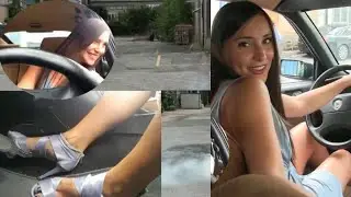 ⚡️ Code 324 ◾ Miss Evil Iris flooring the gas pedal of the Lancia Delta ◾ Pedal Vamp Pedal Pumping