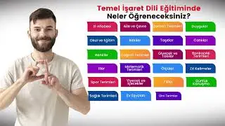 Uzaktan Eğitim - Temel İşaret Dili Eğitimi Tanıtım