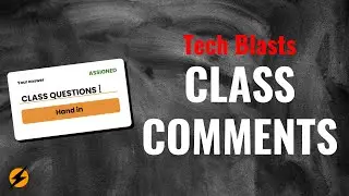 Class Questions - Tip of the Week