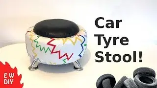 Car Tyre Stool