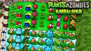 Plants vs Zombies Enriched v1.0 Widescreen | Lychee, Heavenly Peach, Santa Zombie & More | Download