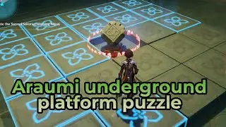 Araumi underground Platform puzzle  | Genshin Impact
