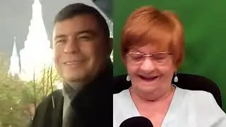 Валентин Шляков и бабушка зовёт про тайны Шендакова (по скайпу).