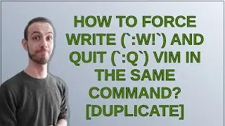 Unix: How to force write (:w!) and quit (:q) vim in the same command?