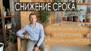 СНИЖЕНИЕ СРОКА НАКАЗАНИЯ №15 // Производство и сбыт амфетамина в больших количествах